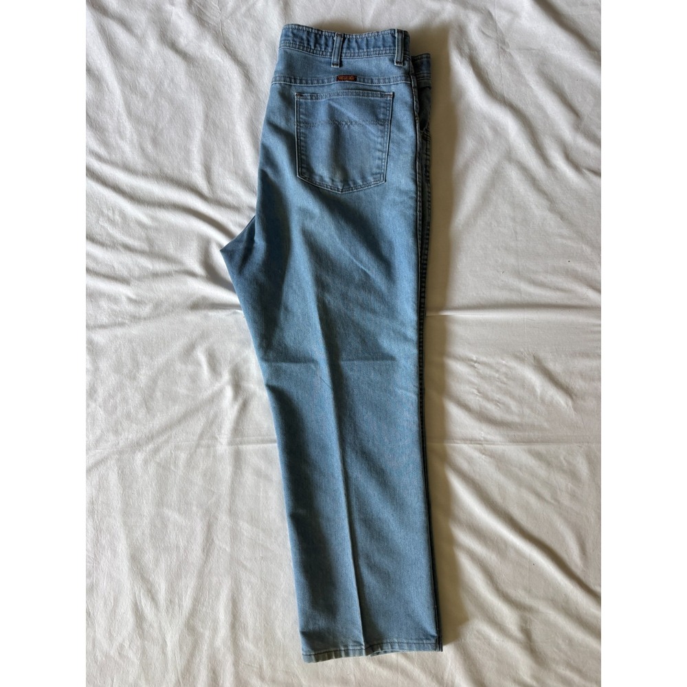 Wrangler Comfort Stretch Mens Jeans 40x29 85498LB Flex Fit Hook Closure Light Wa